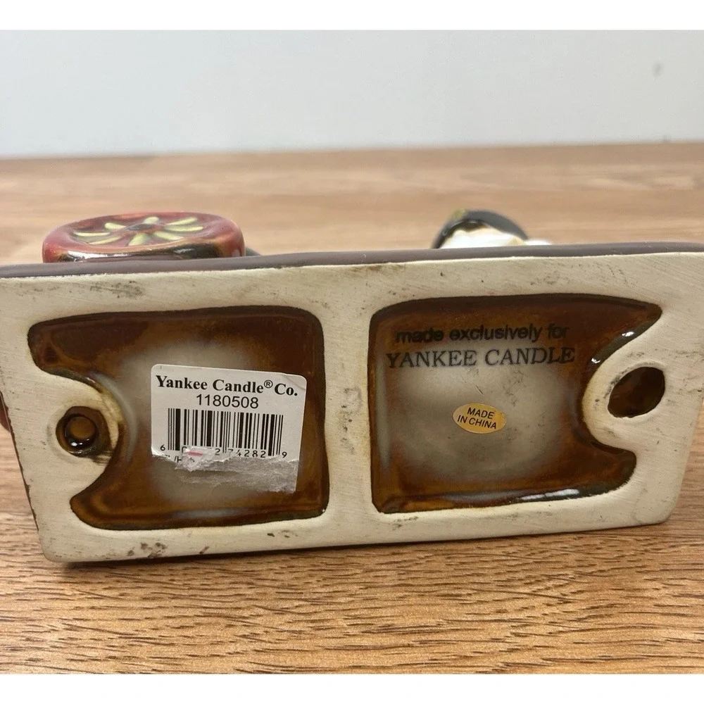 Yankee Candle‎ Ceramic Nutcracker Canyon Tealight Tea Light Holder Cute!